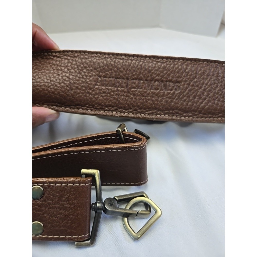 Allen Edmonds Brown Leather Bag Shoulder Strap Replacement Classic‎ Utility